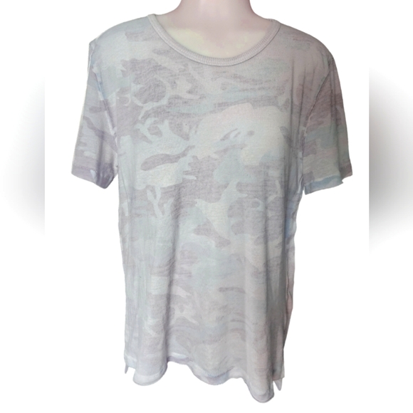 We The Free Tops - Women We the Free Camo Semi-sheer t-shirt